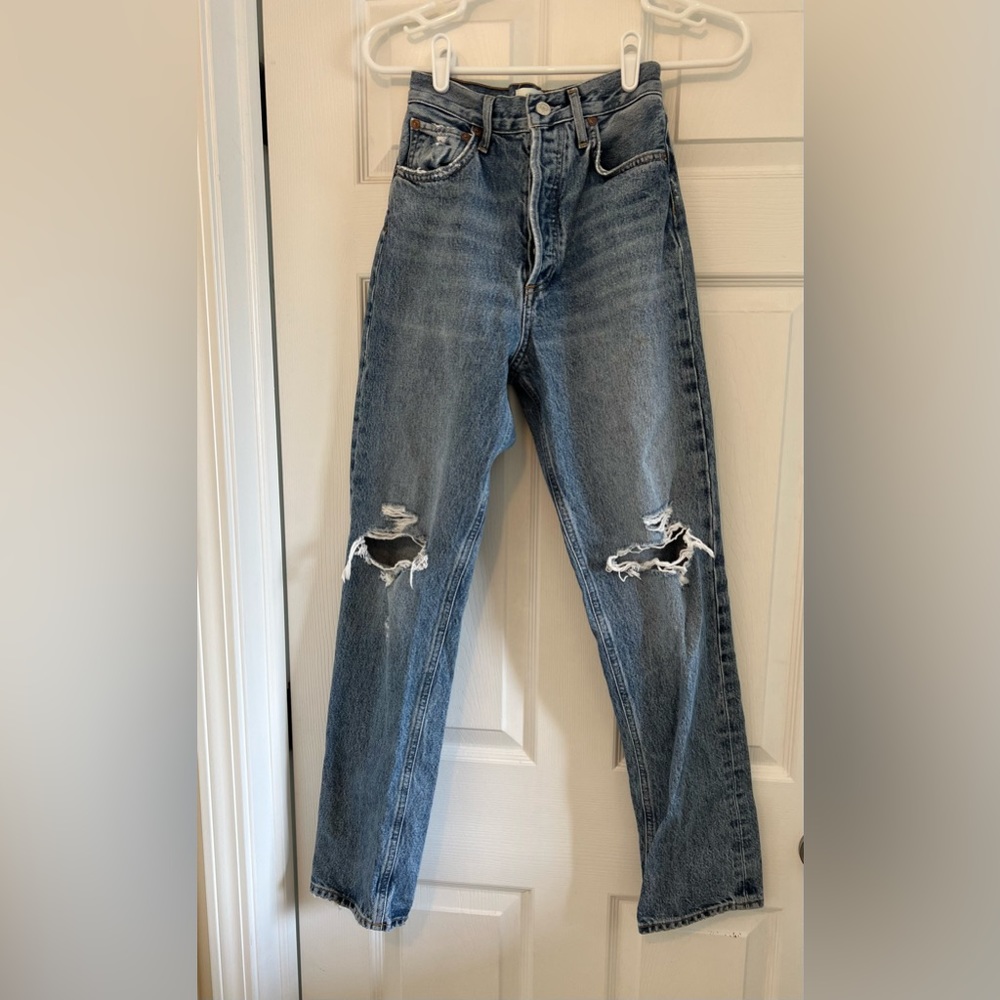 Agolde straight leg jeans